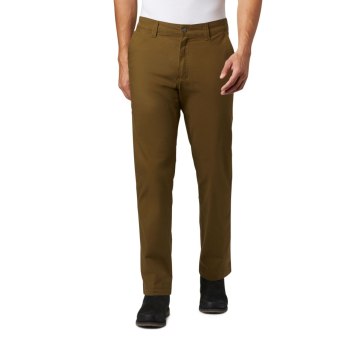 Columbia Muške Hlače - Flex ROC Maslinasto Zelene | GVSY-59438